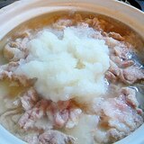 大根と豚肉で！みぞれ鍋